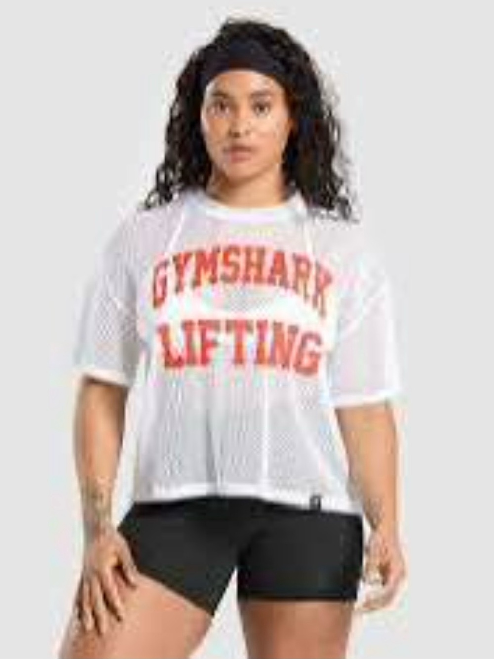 Gymshark mesh t-shirt size small